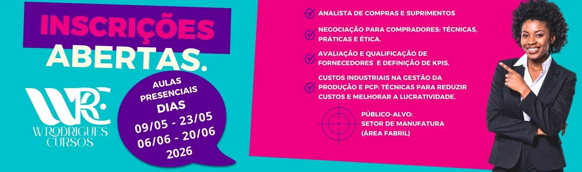 Inscrições Abertas